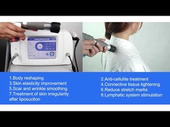 AS-VX1 Physiotherapie Multifunktionsschönheitsmaschine 2 in 1 Schockwellen Ultraschall