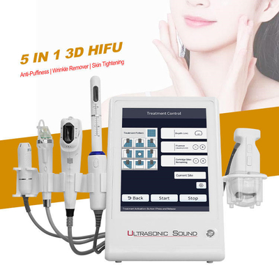 5 in 1 HIFU-Mikronadel Rf-Maschine für Falte entfernen das Face lifting-Körper-Abnehmen