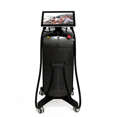 Vertikale Diodenlaser-Haarentfernungs-Schönheitsmaschine Dreifache Wellenlänge 755 808 1064nm