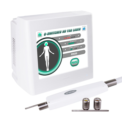 Q geschaltete Nd Yag Laser-Pigment-Abbau-Maschine 532nm 1064nm