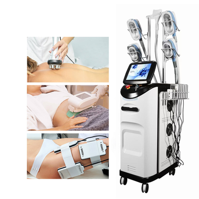 360 Cryolipolysis die Maschine, die mit Rf-Griff für Gesicht kombiniert werden und das Körperfett verringern