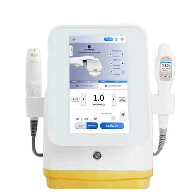 Hochwirksame HIFU-Therapie-Maschine Lipo-Sonde und 2 Patronen