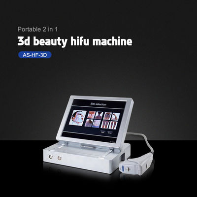 Tragbare Maschinen-hohe Intensität 3D HIFU fokussierte Face lifting-Patrone Smas V