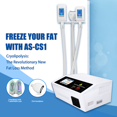 Tragbare Maschine Cryolipolysis Lipo fetter Gefrierschrank Cryo für doppeltes Chin Fat Removal