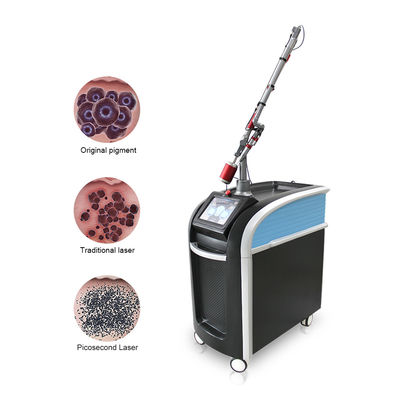 Ce Professional 1064nm 532nm 694 Nm 755 Nm Picosecond Q Schalt-Nd Yag Laser Tattoo Entfernung Maschine