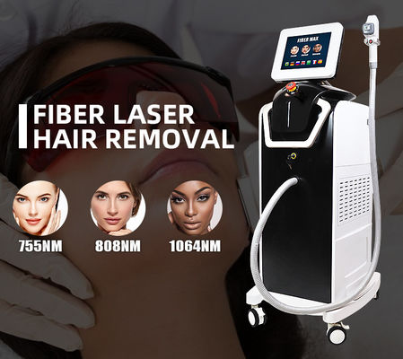 Faser 1800W verband Dioden-Haar-Abbau-Laser-Maschine für Enthaarung