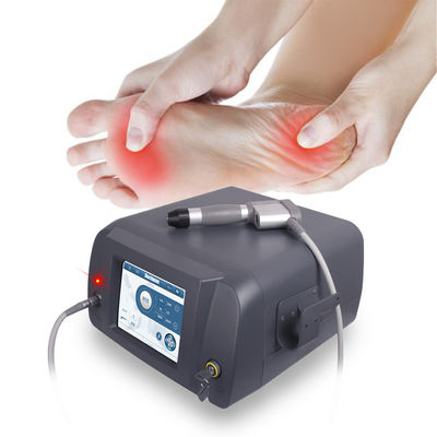 Tragbare schwarze Stoßwellen-Therapie-Maschine für körperliche Behandlung