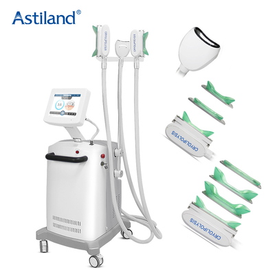 Schmerzloses fettes Gefriehrmaschine-Körper-Doppeltes Chin Removal 3 Griffe Cryolipolysis